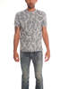 Lucien Pellat-Finet Paisley Print Tee - Grey/Blue - Thumbnail 1