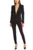 Pierre Balmain Pant - Black/Fuschia - Thumbnail 5