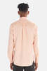 Blue&Cream Pinpoint Button Down - Peach - Thumbnail 3