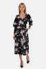A.L.C. Quinn Dress - Black/Purple - Thumbnail 1