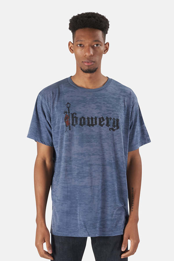 Blue&Cream Red Man Tee - Navy