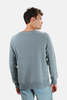 Remi Relief Indigo Border Crewneck - Indigo - Thumbnail 3