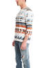 Remi Relief Linen Boarder Crewneck sweater - Off White - Thumbnail 2