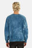 Remi Relief Tie Dye Fleece Crewneck - Indigo - Thumbnail 3