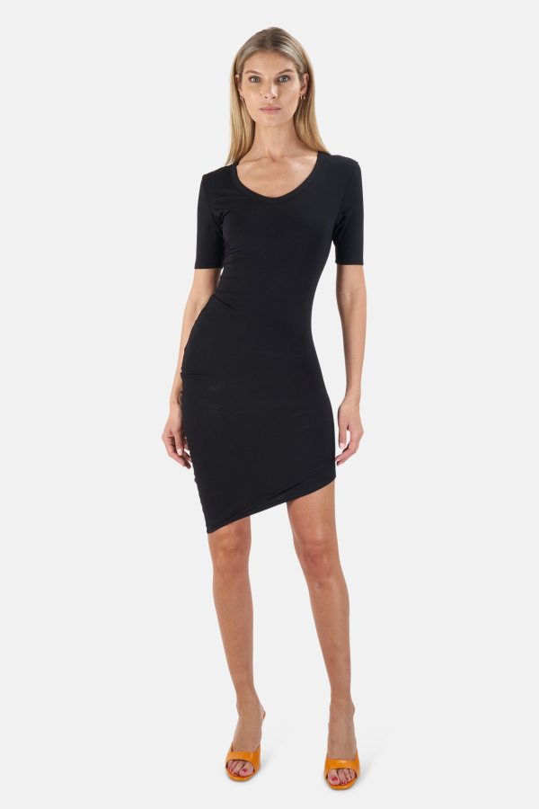 Blue&Cream Remo Dress - Black