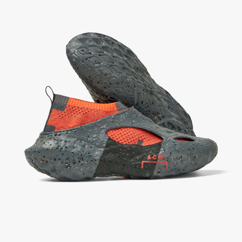 Converse x A COLD WALL Sponge CX Crater Shoes - Dark Grey/Tangerine ...