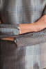 Roseanna Chase Top - Houndstooth Silver - Thumbnail 4