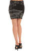 Salvor Printed Mini Skirt - black - Thumbnail 2