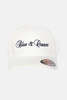 Blue&Cream Script Flex Fit Hat - White - Thumbnail 1