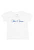 Blue&Cream Script Toddler Tee - White - Thumbnail 1