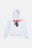 Bossi Skull Hoodie - White - Thumbnail 1