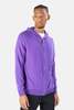 The Tile Club Stanford Zip Cashmere Hoodie - Purple - Thumbnail 2
