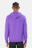 The Tile Club Stanford Zip Cashmere Hoodie - Purple - Thumbnail 3