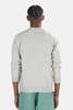 PRESIDENTS Stone Wash Crewneck Sweater - White - Thumbnail 3