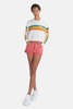 One Teaspoon Studded Bandits Short - Coral - Thumbnail 1