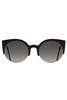 RetroSuperFuture Lucia Sunglasses - Ilaria Black Matte - Thumbnail 1