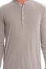 Blue&Cream Supersmooth Henley - Grey - Thumbnail 4