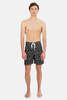 Lucien Pellat-Finet Surfer Short - Black/White - Thumbnail 5