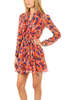 Saloni Tilly Ruffle Dress - Flame Azale - Thumbnail 2