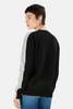 Harden Two Tone Crewneck Cashmere Sweater - Grey/Black - Thumbnail 3