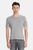 V :: ROOM Basic Crew Tee - Heather Grey - Thumbnail 1