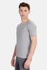 V :: ROOM Basic Crew Tee - Heather Grey - Thumbnail 2