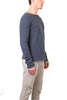 V::ROOM Boat Crew Specked Shirt - Navy Speckled - Thumbnail 2