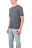 V::ROOM Charcoal Melange V Neck Tee - gray - Thumbnail 2