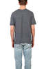V::ROOM Charcoal Melange V Neck Tee - gray - Thumbnail 3