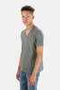V :: ROOM V Neck Tee - Charcoal - Thumbnail 2