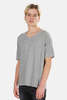 V::ROOM V Neck Tee - Heather Grey Melange - Thumbnail 2