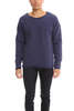 V::Room Stretch Fleece Crew - Melange Denim - Thumbnail 1