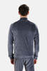Wheelers.V Nosta Velour Jacket - Smoke Royal - Thumbnail 3