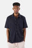 Wheelers.V Short Sleeve Pique Shirt - Newport Navy - Thumbnail 1