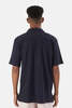 Wheelers.V Short Sleeve Pique Shirt - Newport Navy - Thumbnail 3