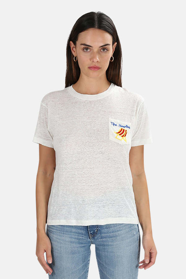 Banner Day Hamptons Tee - White