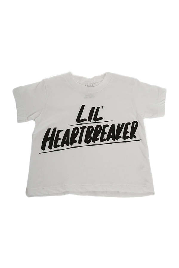 Kids Baron Von Fancy Lil Heartbreaker Tee - White