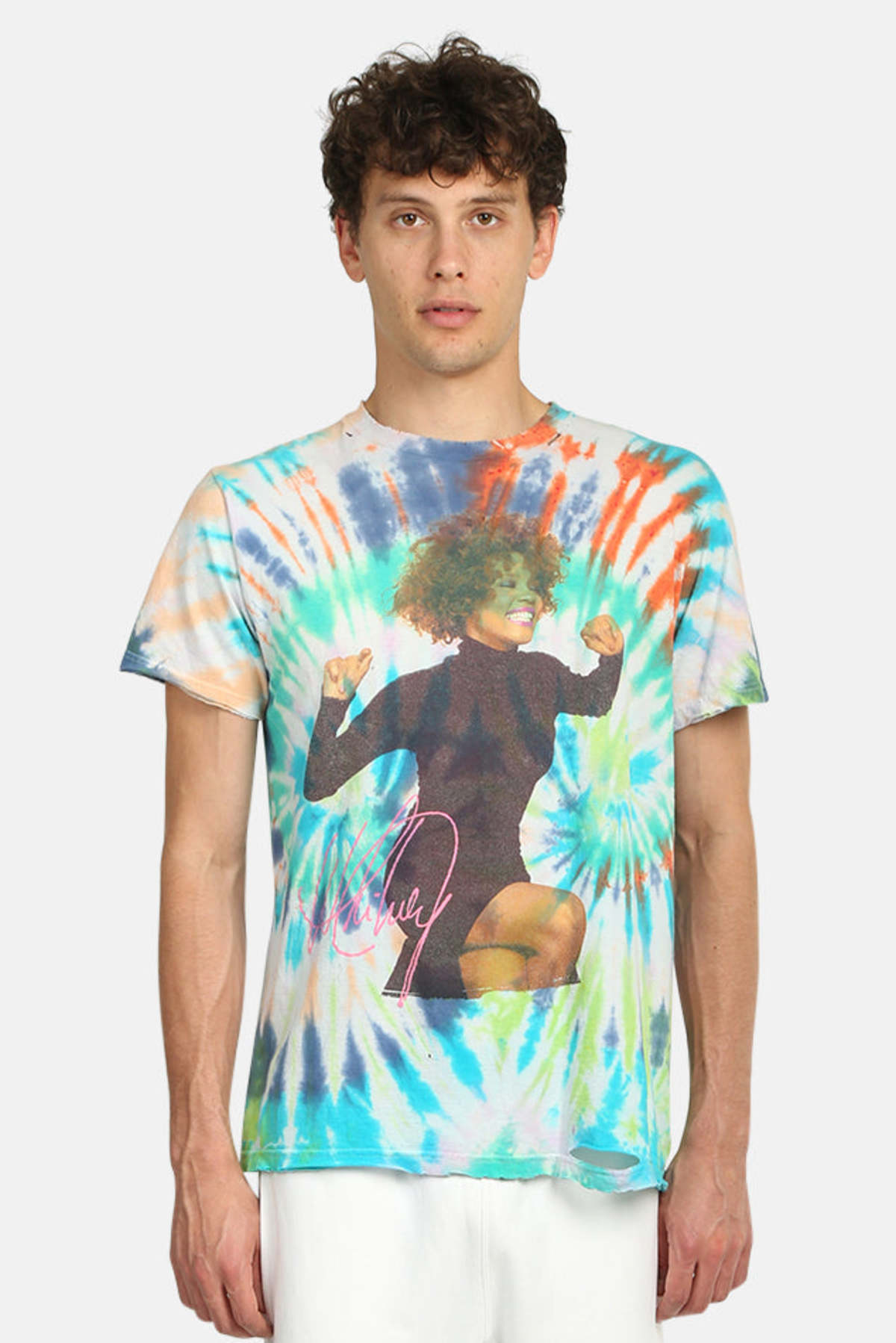 【U LAN】(UNISEX) Emotion Days Knit Tee Z Supply Women's Tourist Knit Jersey Tee | TYLER'S