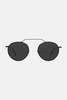 Illesteva Wynwood II Sunglasses - Black/Grey Flat - Thumbnail 1