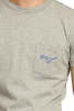 Blue&Cream x Velva Sheen 11937 Pocket Tee - Heather Grey - Thumbnail 4