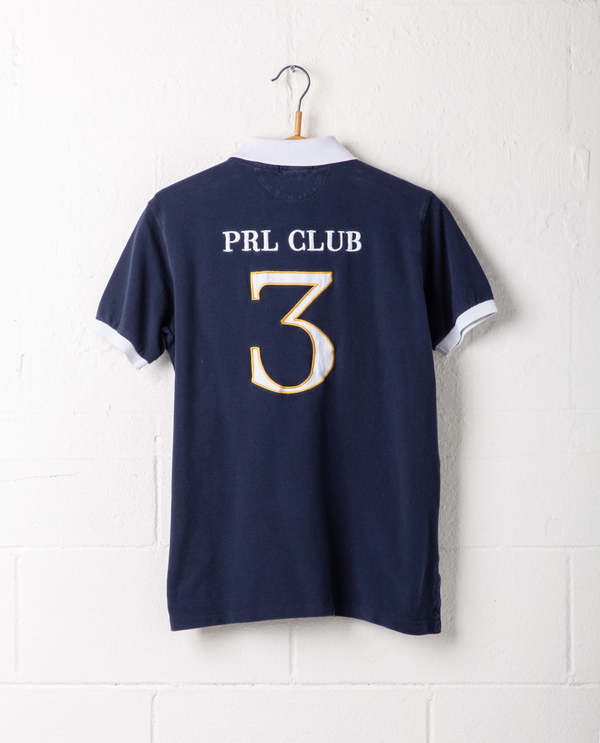 Polo Ralph Lauren Club Crest Polo - Navy | Garmentory