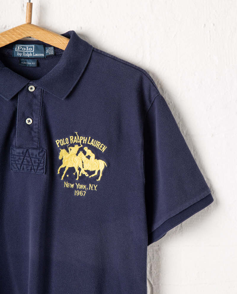 Vintage Polo Ralph Lauren NY 1967 Polo - Navy | Garmentory