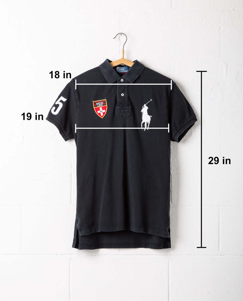 Polo Ralph Lauren Switzerland 1946 Big Pony Polo - Navy | Garmentory