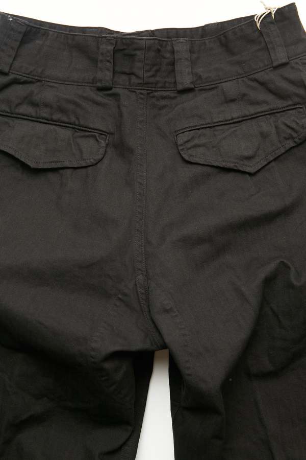 Orslow Unisex M-47 French Army Cargo Pants - Black | Garmentory