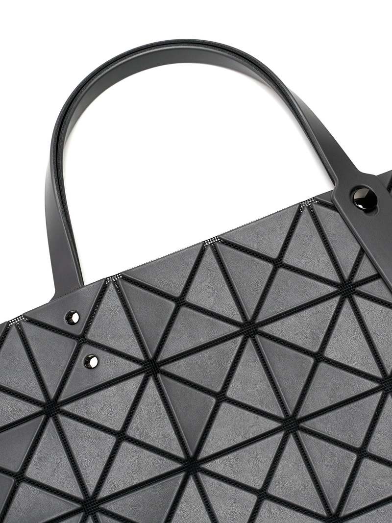 Bao Bao Issey Miyake Lucent Matte Bag - Charcoal Gray