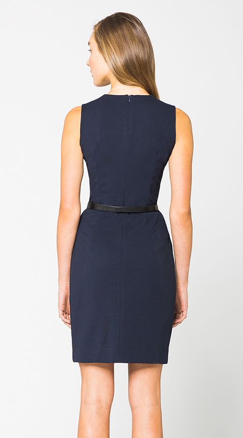 Obakki Seamed Dress with Pockets Obakki Seamed Dress with Pockets