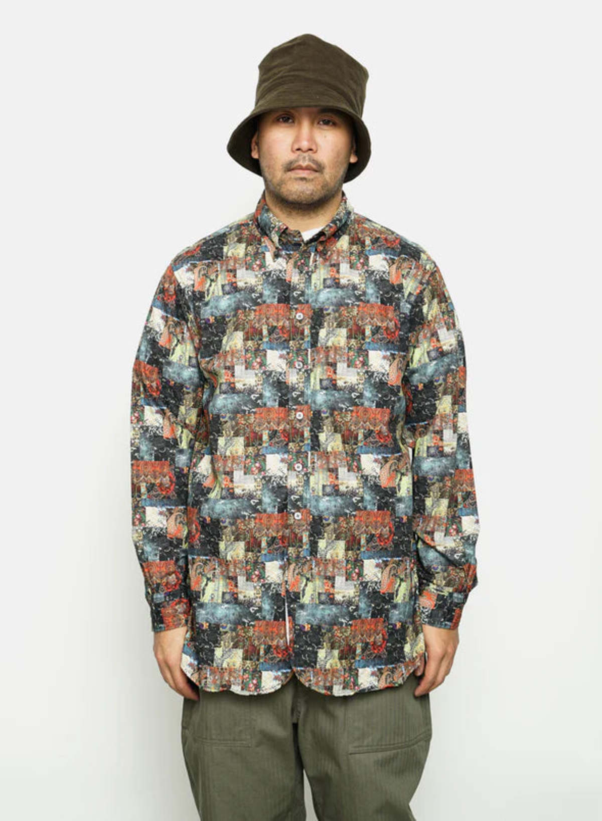 Engineered Garments 19 Century BD Shirt - Multi Color Patchwork