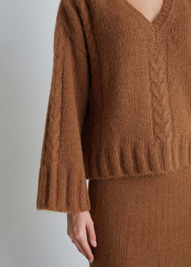 ELEVEN SIX AVERY SWEATER - SIENNA