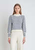 Eleven Six Kate Stripe Sweater - Blue/White - Thumbnail 2