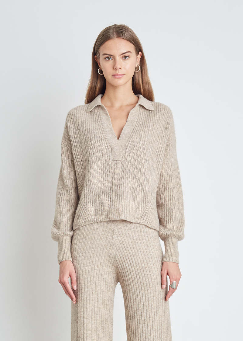 ELEVEN SIX Tatum Sweater - Oatmeal